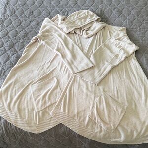 Barefoot Dreams Cozy Cream Cardigan